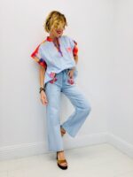 Jean Wide Leg à Poches Cœur – Image 2