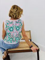 Gilet Crochet Multicolore – Image 4