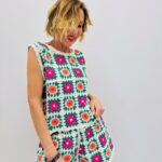 Ensemble Crochet Fleuri