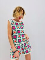 Ensemble Crochet Fleuri