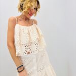 Crop Top Brodé - Marque GOLD&SILVER