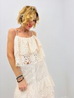 Crop Top Brodé - Marque GOLD&SILVER