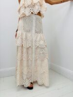 Jupe Brodée en Coton - Marque GOLD&SILVER – Image 6