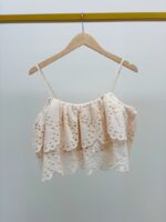 Crop Top Brodé - Marque GOLD&SILVER – Image 4