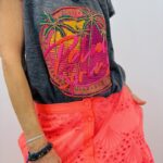 T-shirt Détail Perles - Marque GOLD&SILVER