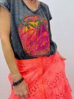 T-shirt Détail Perles - Marque GOLD&SILVER