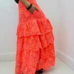 Jupe Brodée en Coton - Marque GOLD&SILVER