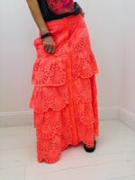 Jupe Brodée en Coton - Marque GOLD&SILVER – Image 3