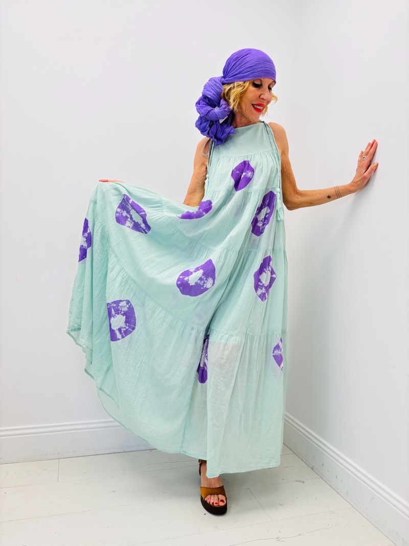 IMG_7453 Robe Longue Tie&Dye - Marque GOLD&SILVER – Image 1