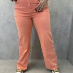 Pantalon Wide Leg Stretch À Coupe Structurante