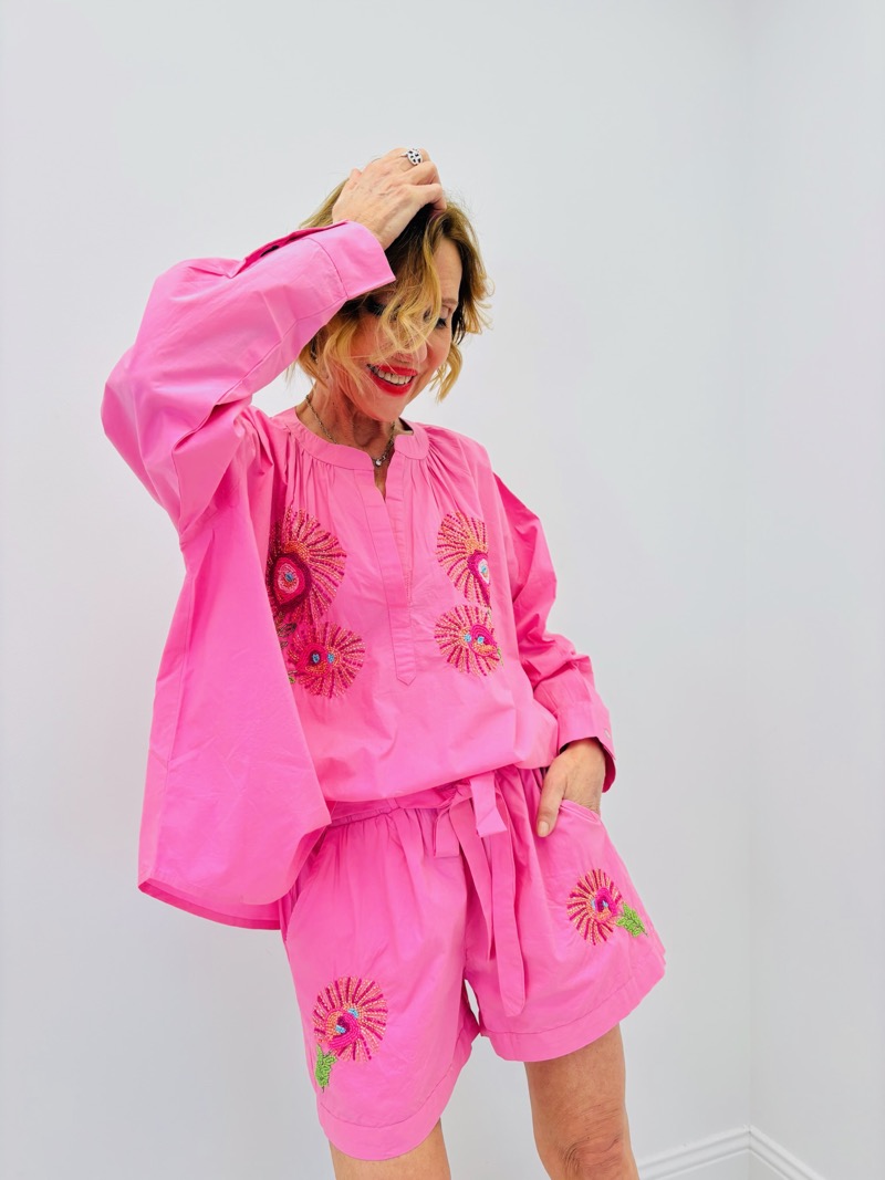 IMG_7551 Ensemble Brodé Détail Perles - Marque GOLD&SILVER – Image 1