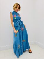 Robe Brodée Bohème - Marque GOLD&SILVER – Image 2