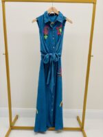 Robe Brodée Bohème - Marque GOLD&SILVER – Image 4