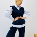 Top Trompe L’Œil Effet Superposition Chic