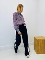 Blouse Liberty En Coton Col Contrasté Raffiné – Image 4