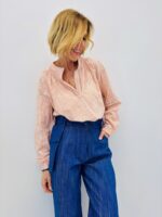 Chemise Brodée En Coton Esprit Bohème Chic