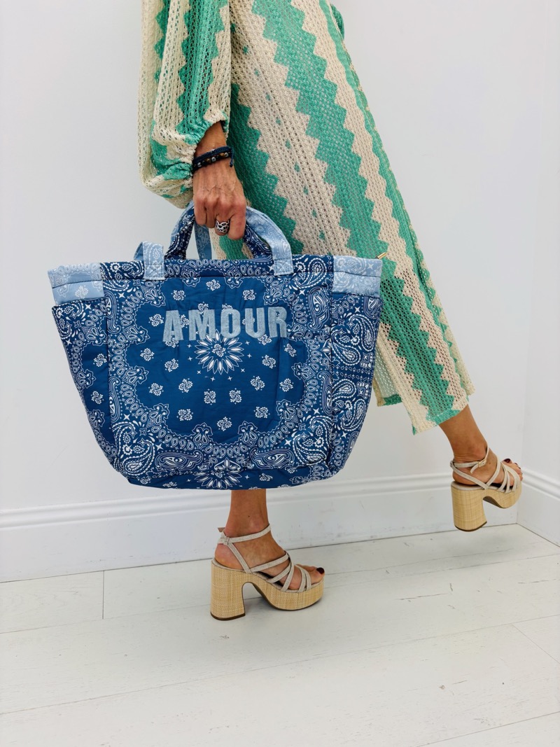 IMG_9722 Sac Cabas Patchwork Motif Bandana – Image 1