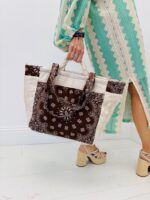 Sac Cabas Patchwork Motif Bandana – Image 3