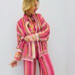 Veste Texturée Esprit Missoni À Rayures Multicolores