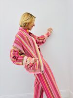 Veste Texturée Esprit Missoni À Rayures Multicolores – Image 3