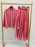 Veste Texturée Esprit Missoni À Rayures Multicolores – Image 4