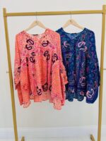 Tunique Bohème Brodée À Motifs Bandana – Image 6