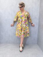 Robe Fluide Imprimé Fleuri Artistique – Élégance Légère & Esprit Bohème
