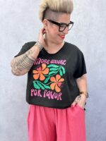 T-shirt Floral More Amore – Image 2