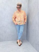 Tunique Rayée Cœurs Multicolores