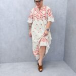 Robe Brodée en Viscose