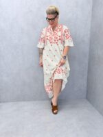 Robe Brodée en Viscose