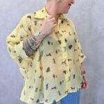 Tunique Oversize Imprimé Chiens – Esprit Casual & Tendance