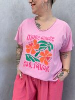 T-shirt Floral More Amore – Image 5