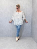 Tunique Grande Taille Dentelle Bohème Chic – Image 8