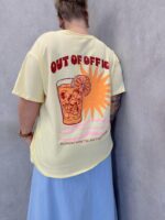 T-shirt Oversize “Out Of Office” En Coton – Esprit Chill & Estival – Image 3