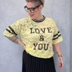 Top Oversize En Dentelle « Love & You » – Esprit Sport Chic