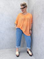 Tunique Oversize En Coton Effet Dévoré – Confort Léger & Couleurs Estivales