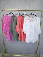 Tunique Grande Taille Dentelle Bohème Chic – Image 2