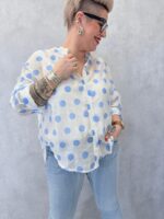 Tunique Fluide À Pois Pastel – Image 3