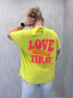 T-Shirt Grande Taille Love Yourself First – Image 8