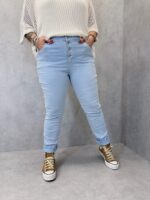 Jean Stretch Effet Froissé Boutonné – Coupe Confort Moderne – Image 4