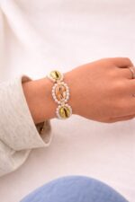 Bracelet coquillage perles