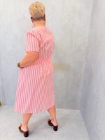 Robe Midi Rayée en Coton – Image 3