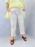 Pantalon à Fleurs en Coton – Image 4