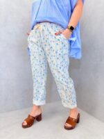 Pantalon à Fleurs en Coton – Image 3