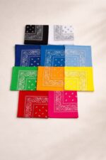 Bandana coloré en coton – Image 2