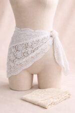 Écharpe en Dentelle Élégante