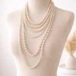 Sautoir perlé élégant