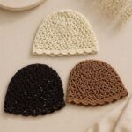 Bonnet Crochet Sequins