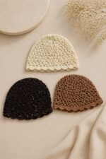 Bonnet Crochet Sequins